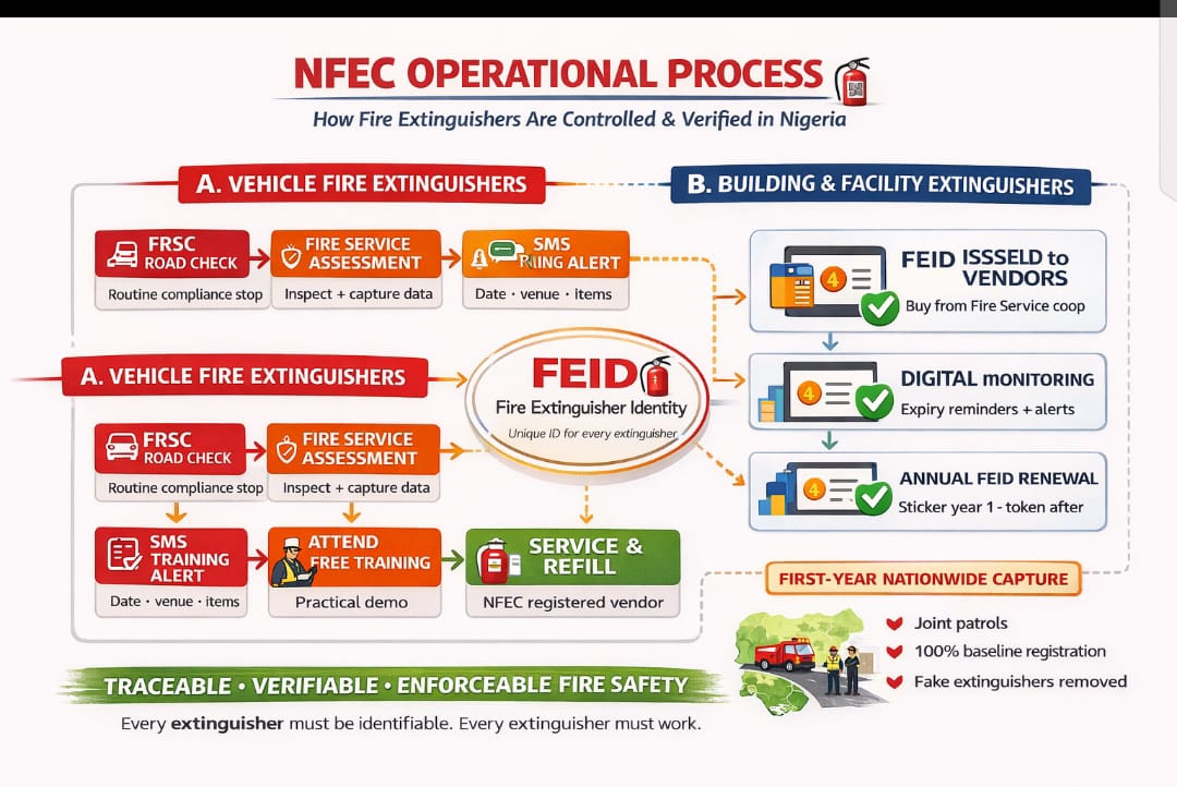 FEIMS process flow diagram